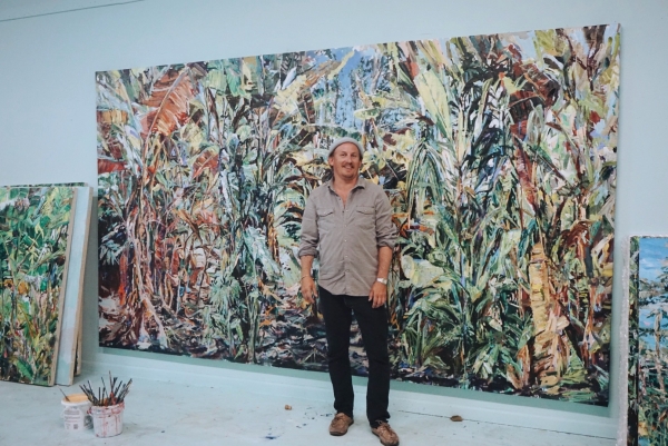 Miami artist brings to airport his Everglades-inspired vision